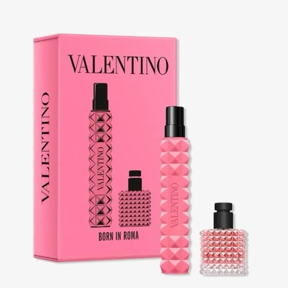 Valentino Born in Roma 2 piece travel gift set
